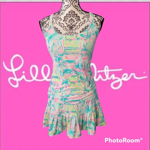 Lilly Pulitzer Tops - Lilly pulitzer luxletic tennis set S/M